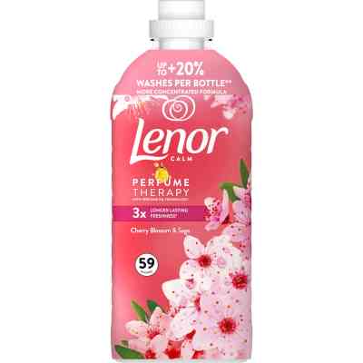 Кондиционер для белья Lenor Вишневый цвет и шалфей 1.239 л (8700216723602) Винница