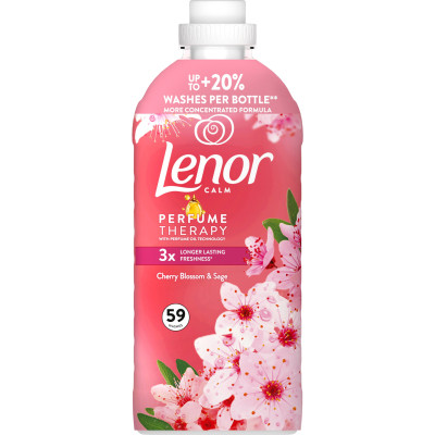 Кондиционер для белья Lenor Вишневый цвет и шалфей 1.239 л (8700216723602) Винница - изображение 2