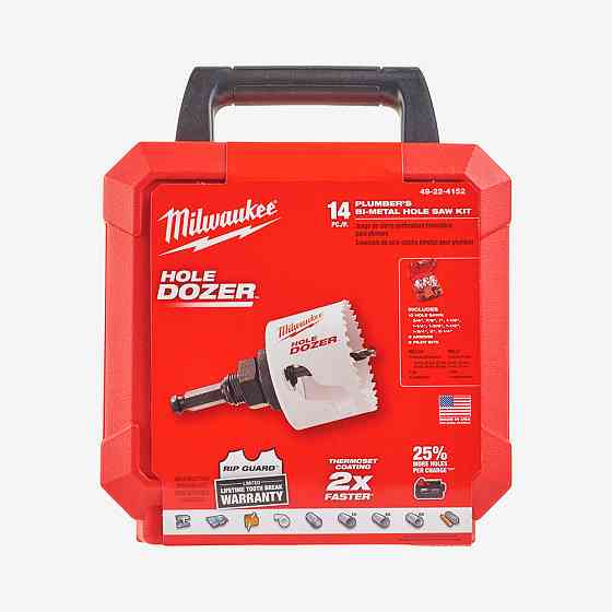 Набор коронок Bi-Metal MILWAUKEE, (14шт) Одесса