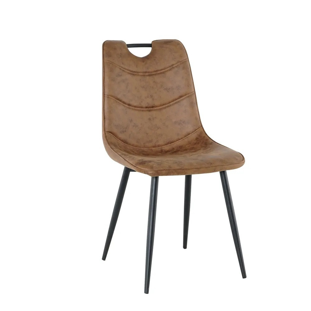 Стілець БРЕДЛІ, чорний/ античний шоколад Киев - изображение 1