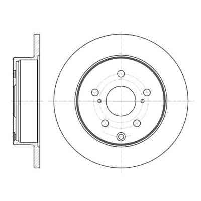 Гальмівний диск REMSA 61188.00 Вінниця