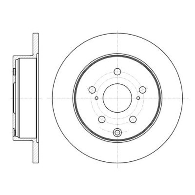 Гальмівний диск REMSA 61188.00 Вінниця - фото 1
