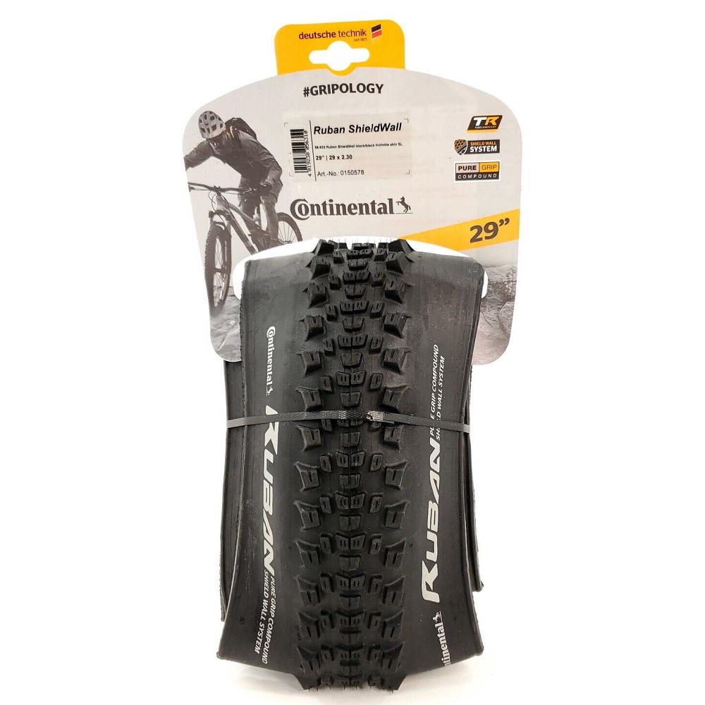 Покрышка Continental Ruban ShieldWall System 29 x 2.30 черная складная skin SL Київ - фото 1