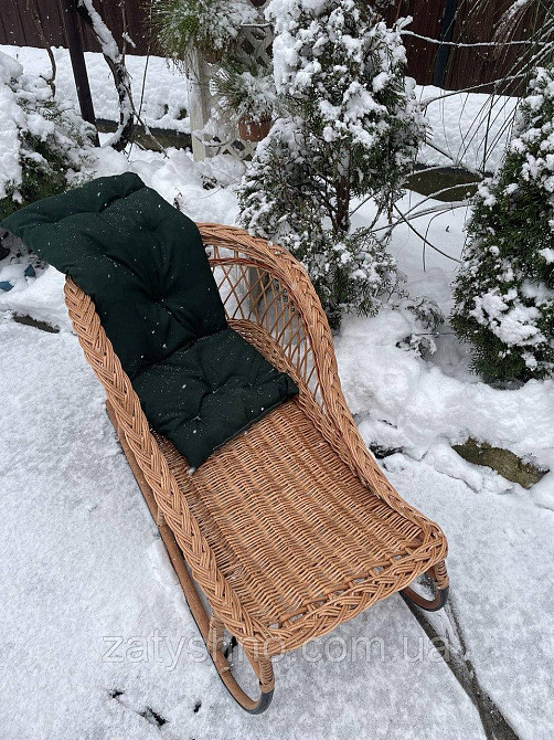 Санки детские плетеные с зеленым матрасм Киев - изображение 4