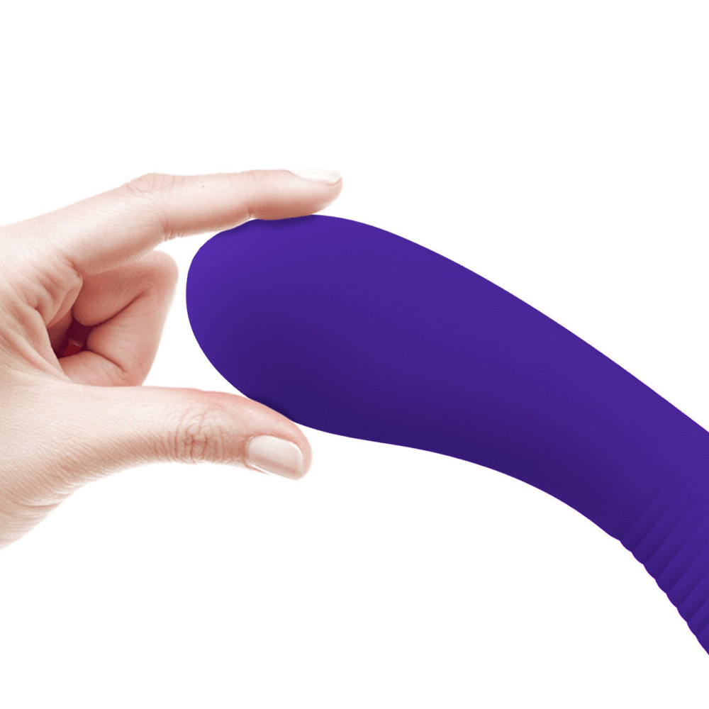 Вібратор PRETTY LOVE Matt Purple 12 vibration functions Memory function Sex Aura Київ - фото 5