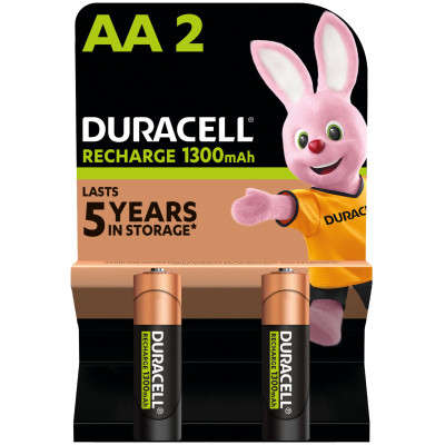 Акумулятор Duracell AA HR6 1300mAh * 2 (5000394039186 / 81367175) Вінниця - фото 1