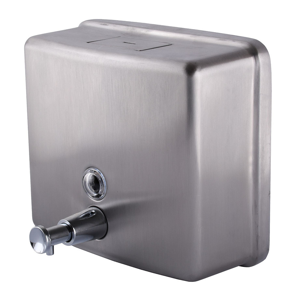 Дозатор рідкого мила HOTEC 13.115-1,2L горизонтальний 1200мл,(158*180*69мм)Stainless Steel SUS304 Луцк - изображение 2