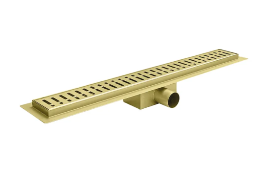 Душовий трап з нержавіючої сталі SUS304 Koer FD35-70x800-Brushed Gold   ( AC0719 ) 37455 Харків