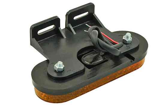 Фонарь жёлтый (универсальный) с кронштейном 100.3731-00-1 маркерный Мукачево