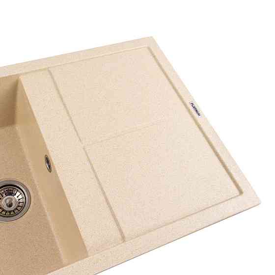 PLATINUM Гранітна мийка для кухні Platinum 7950 Selena матова Пісок Київ