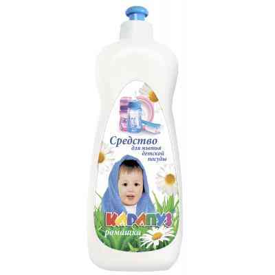 Средство для ручного мытья посуды Карапуз Ромашка 500 мл (4820049380927) Винница