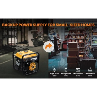 Генератор maXpeedingRODS MXR4500i (3,5 kW), 220V, 50Hz, 7.5л, ручний запуск (mxr4500i) Вінниця - фото 6