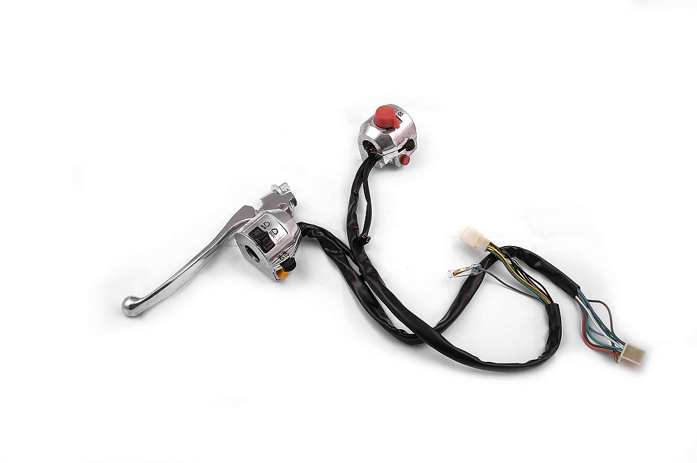 Блоки кнопок керма (пара) Zongshen ZS50F (чоппер, хром) XVP Киев - изображение 1