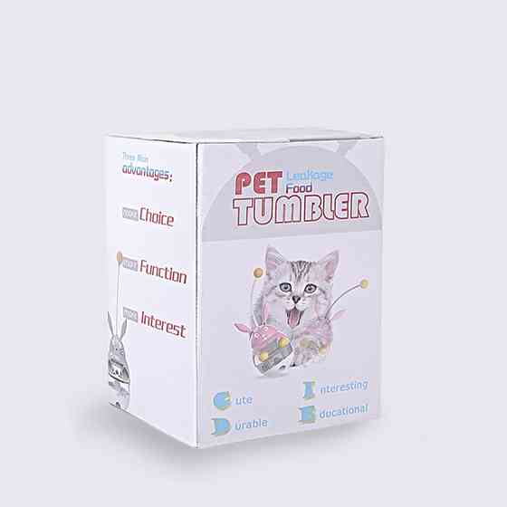 Игрушка DT-653 Неваляшка Барашек для котов с шариками и кормушкой Київ