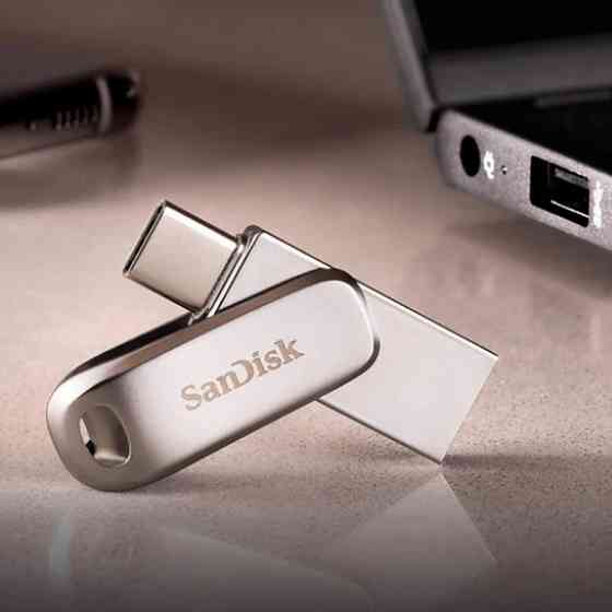 Флешка SanDisk Ultra Dual Luxe 256ГБ Type-C Київ