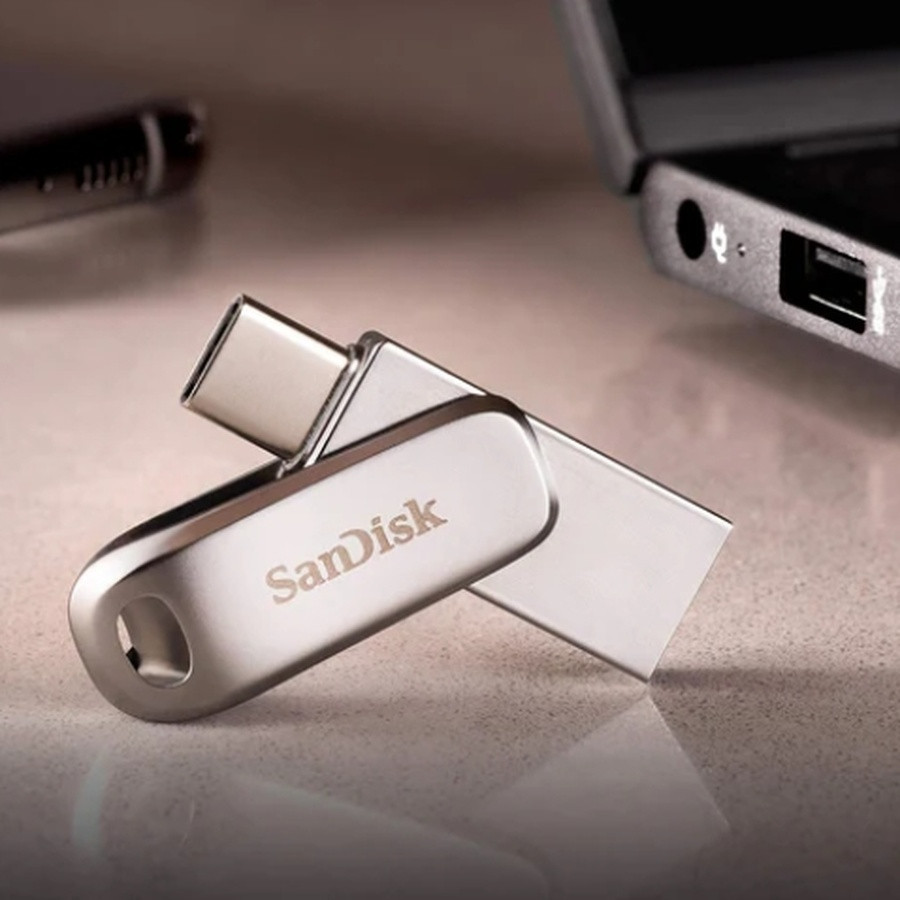 Флешка SanDisk Ultra Dual Luxe 256ГБ Type-C Київ - фото 3