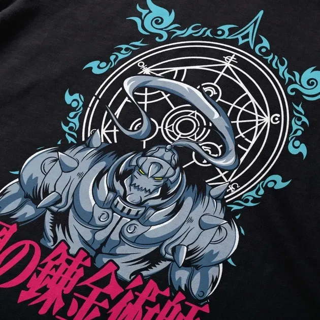 Футболка чоловіча з  принтом Full Metal Alchemist Розмір 48 Anime0143 Дніпро - фото 3