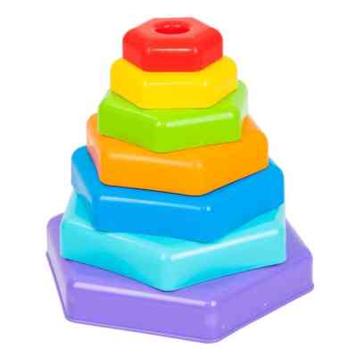 Развивающая игрушка Tigres Радужная пирамидка (39354) Винница