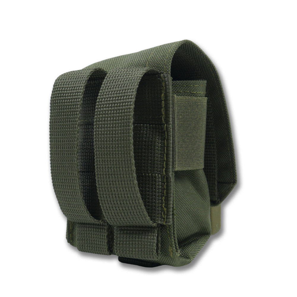 Тактичний підсумок під 1 гранату Kiborg Khaki. Гранатний підсумок кордура, військовий підсумок для гранат Київ - фото 3