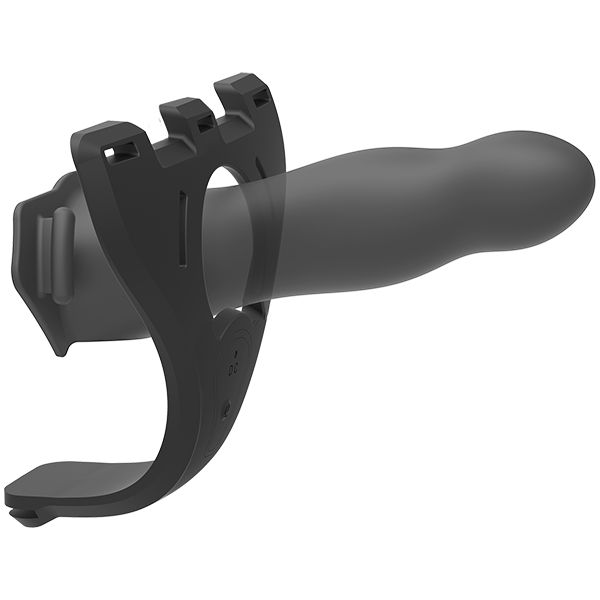 Набір для страпона з вібрацією Doc Johnson Body Extensions - BE Naughty - Black Sex Aura Київ - фото 5