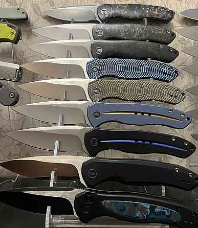 Нож складной We Knife Kitefin, titanium. Харьков