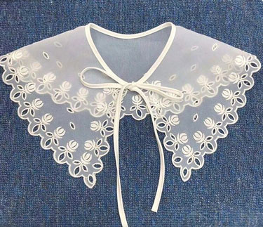 Комір білий знімний для одягу Київ - фото 1