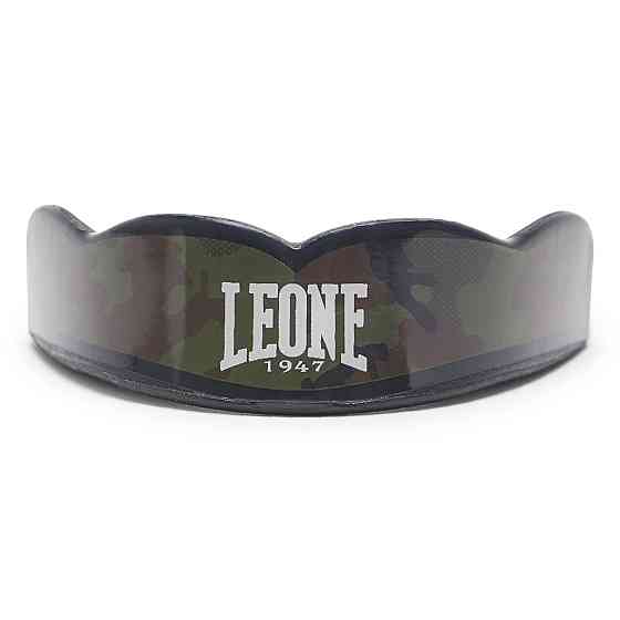 Капа боксерская для бокса ММА и единоборств гелевая Leone Titan Camo Green зеленый камуфляж взрослая одночелюс Киев