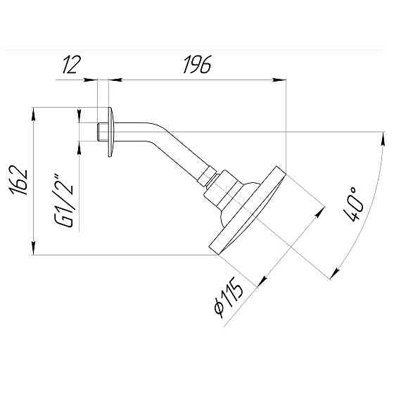 Душовий комплект Globus Lux HY-2052 Киев