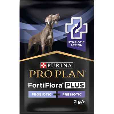 Пробіотична добавка для тварин Purina Pro Plan FortiFlora Plus Для собак та цуценят для підтримки нормальної мікрофлори кишківника 30 x 1.5 г (8445290 Вінниця