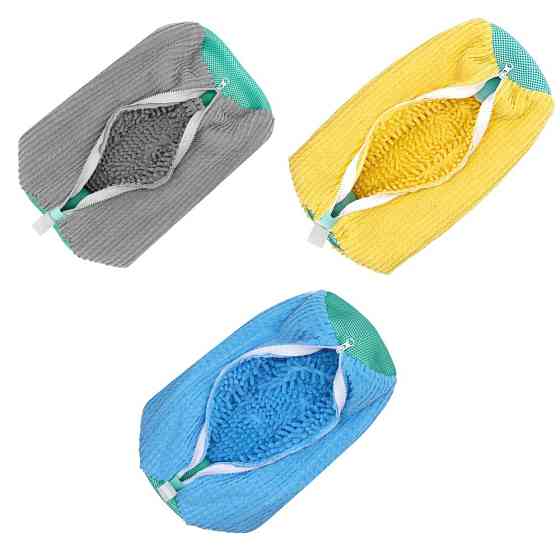 Мішок для прання взуття в пральній машині 39х19см, Синій / Сітка для кросівок / Сумка для прання делікатних тканин Київ