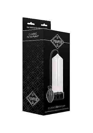 Вакуумна помпа - Pumped Classic Penis Pump Transparent Sex Aura Київ