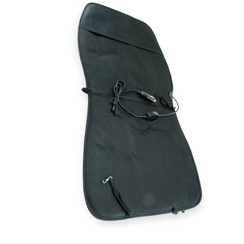 Накидка подогревом сиденья+спинка низкая черная 12в, 60вт, 94х43см dk с Мукачево - изображение 1