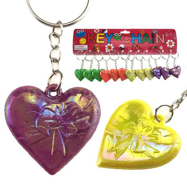 Брелок для ключів оригінальний Серце 12 шт Київ - фото 1