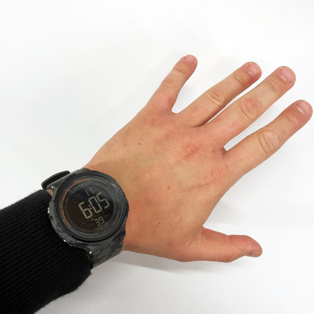 Водонепроникні годинники SKMEI, Спортивні наручні годинники Якісні чоловічі тактичні OL-41 Івано-Франківськ - фото 6