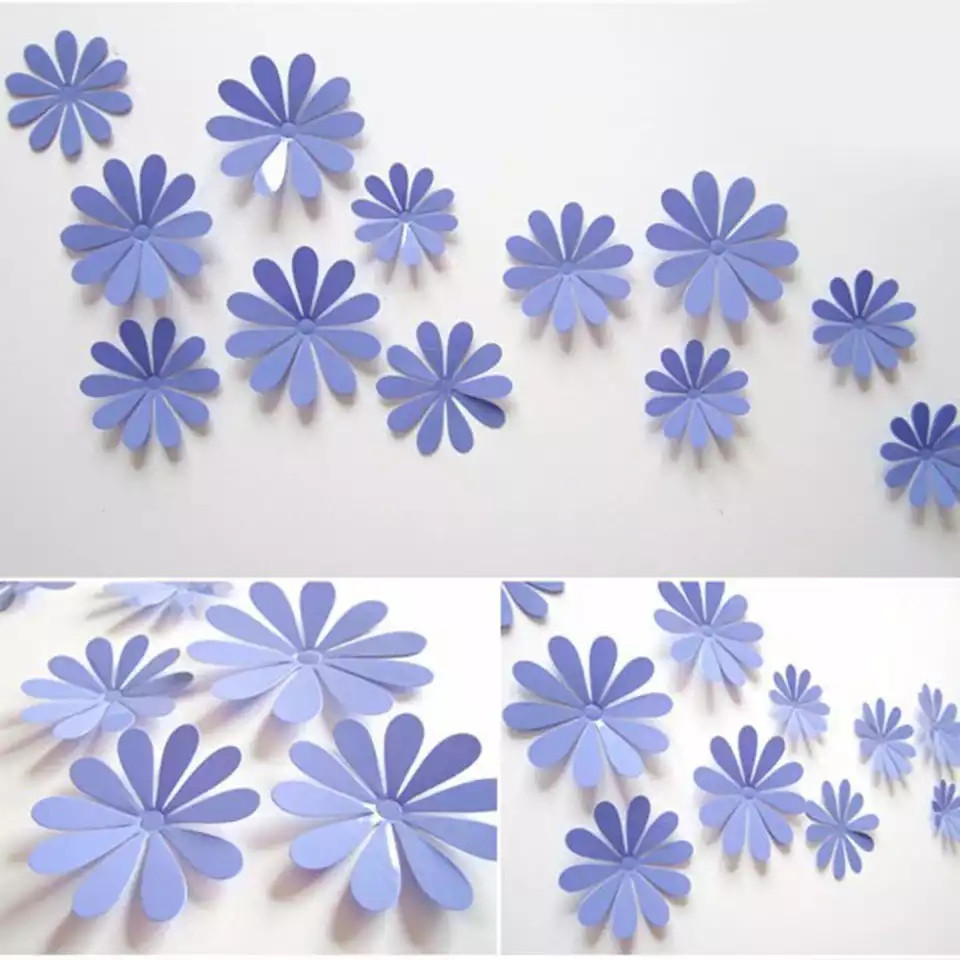 Набір фіолетових квіток - 12шт. Київ - фото 6