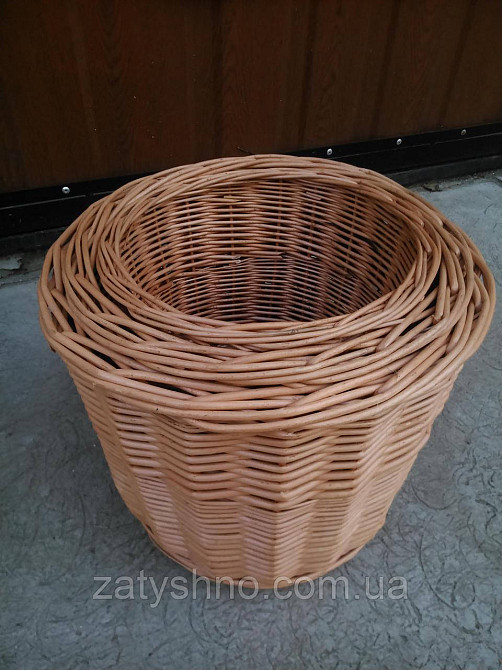 Кошик плетений (будь-який розмір) Київ - фото 7