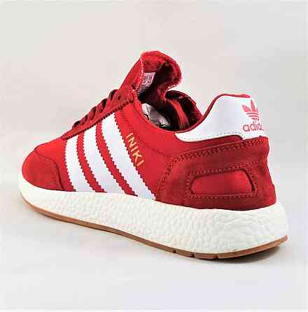 Кросівки Adidas Iniki Runner Boost Червоні жіночі Адідас (розміри: 38) Відео Огляд Дніпро