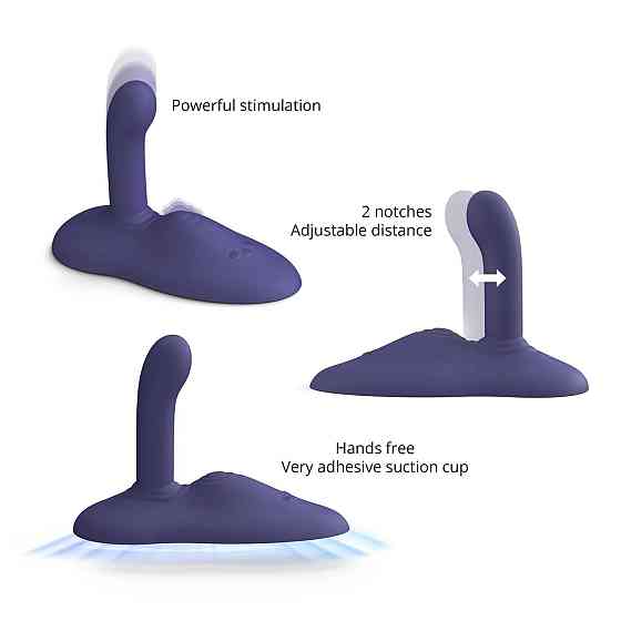 Двойной sit-on-top пульсатор Love To Love GOFAST - стимуляция клитора и точки G, регулируется Sex Aura Киев