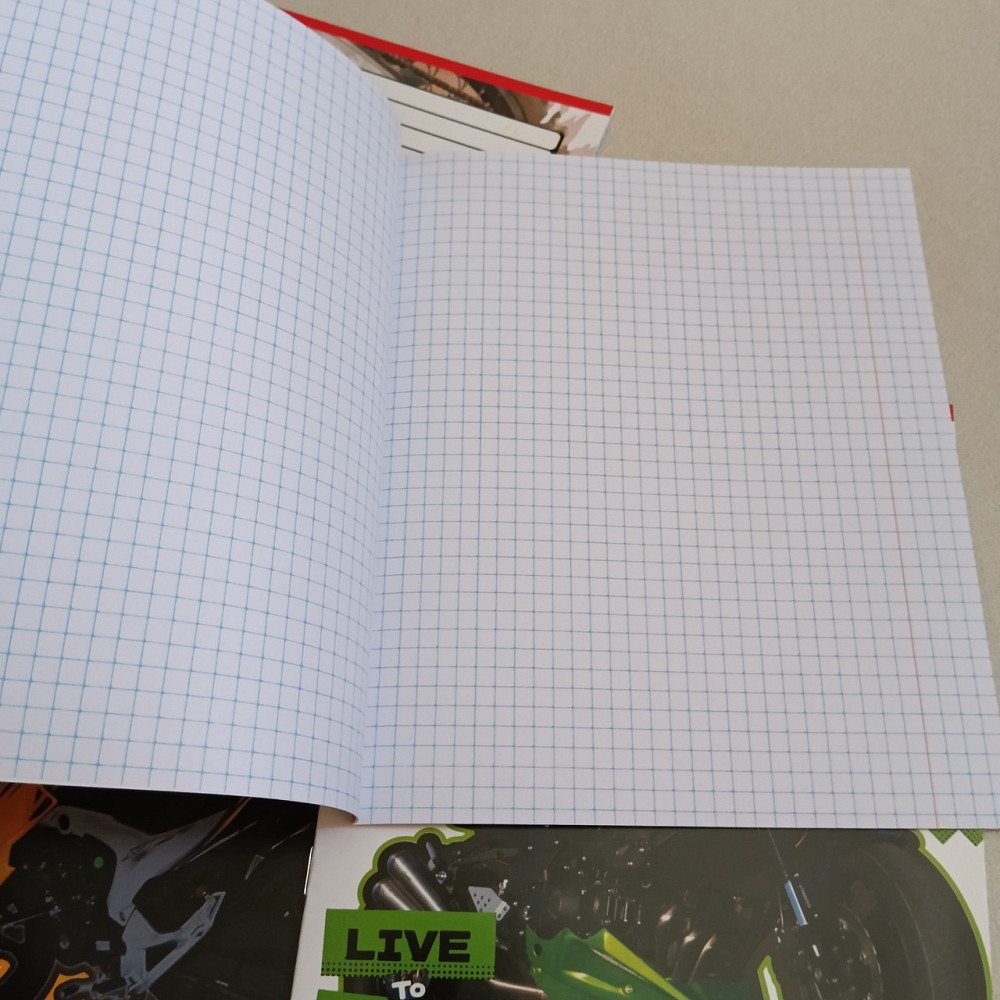 Школьные тетради 12ар клетка Лидер мальчик Киев - изображение 4