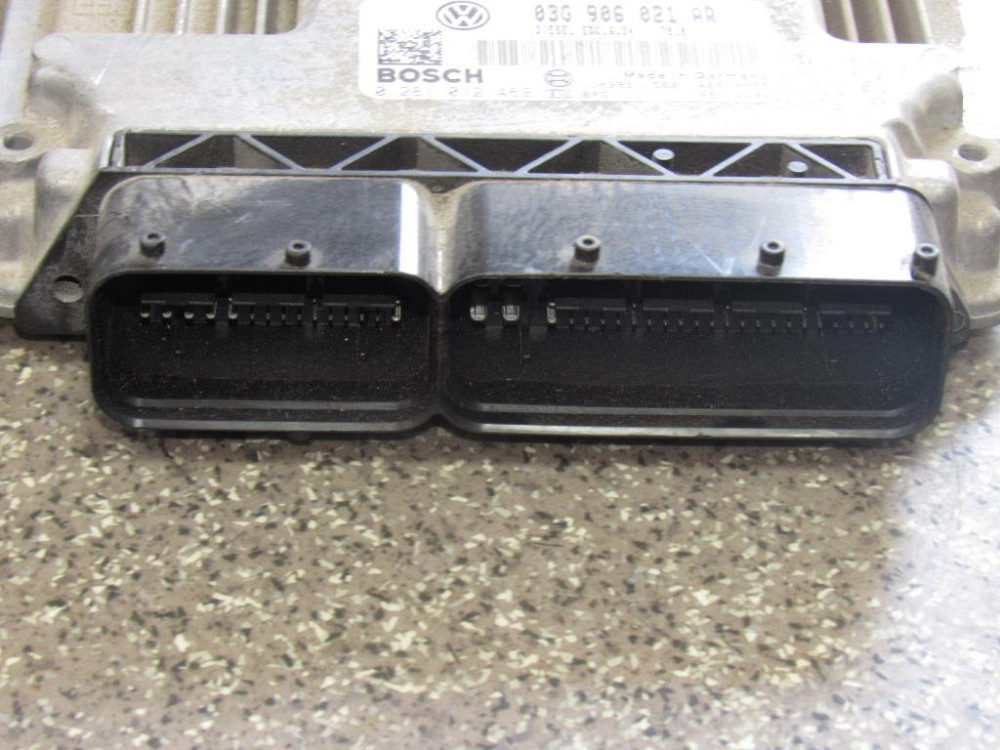 Блок керування двигуном VW Caddy 1.9 tdi 2004-2010 (03G906021AR) Ковель - фото 1