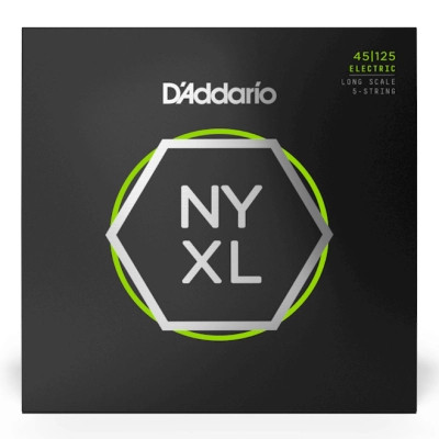 Струны для гитары D'Addario NYXL Bass Light Top / Medium Bottom 5-String (45-125) (NYXL45125) Винница - изображение 1