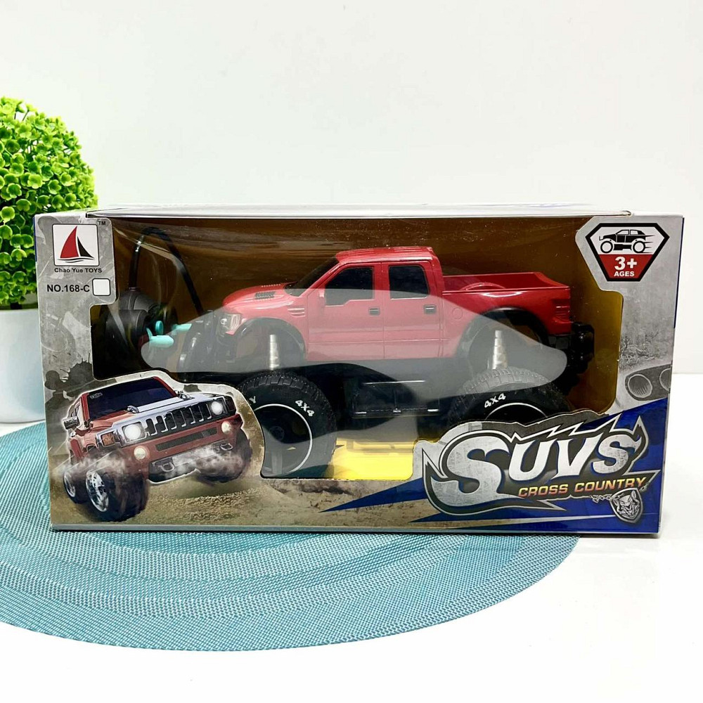 Джип позашляховик на радіокеруванні 23см Червоний (168-C25-C26) Чернігів - фото 6