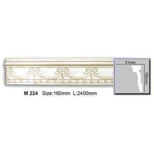 Молдинг с орнаментом полиуретановый Harmony M 224 Днепр