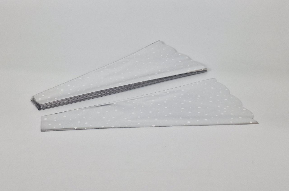 Конусне паковання під квіти h50/6низ/24верх метал (100 шт) візерунковий (4) (100 шт.) Харків - фото 1