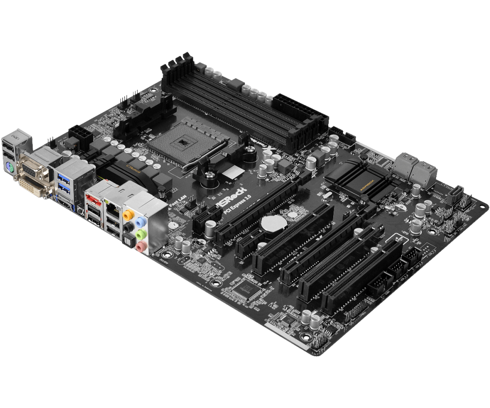 Материнська плата ASRock FM2A75 Pro4+ (1.02) Луцк - изображение 1