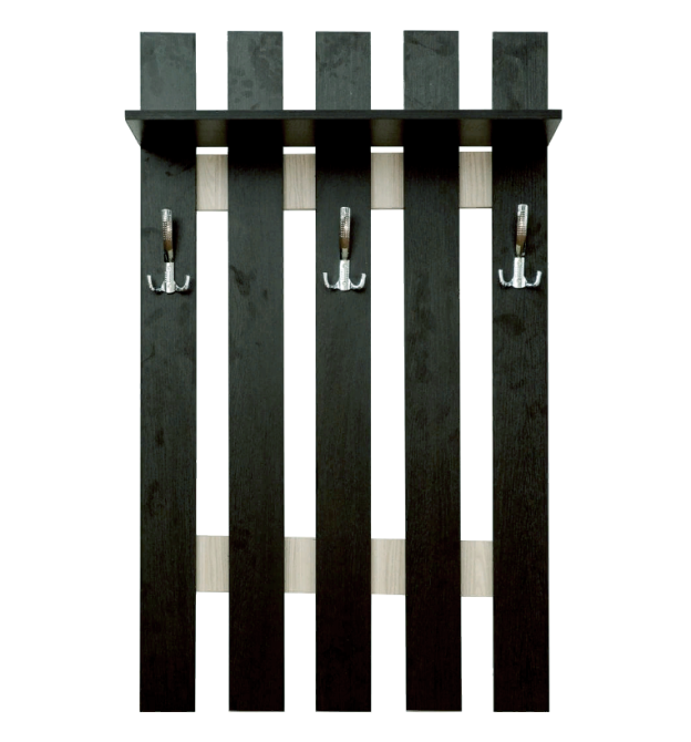 Вішалка-щит для одягу "Бінгона" венге Миколаїв - фото 1