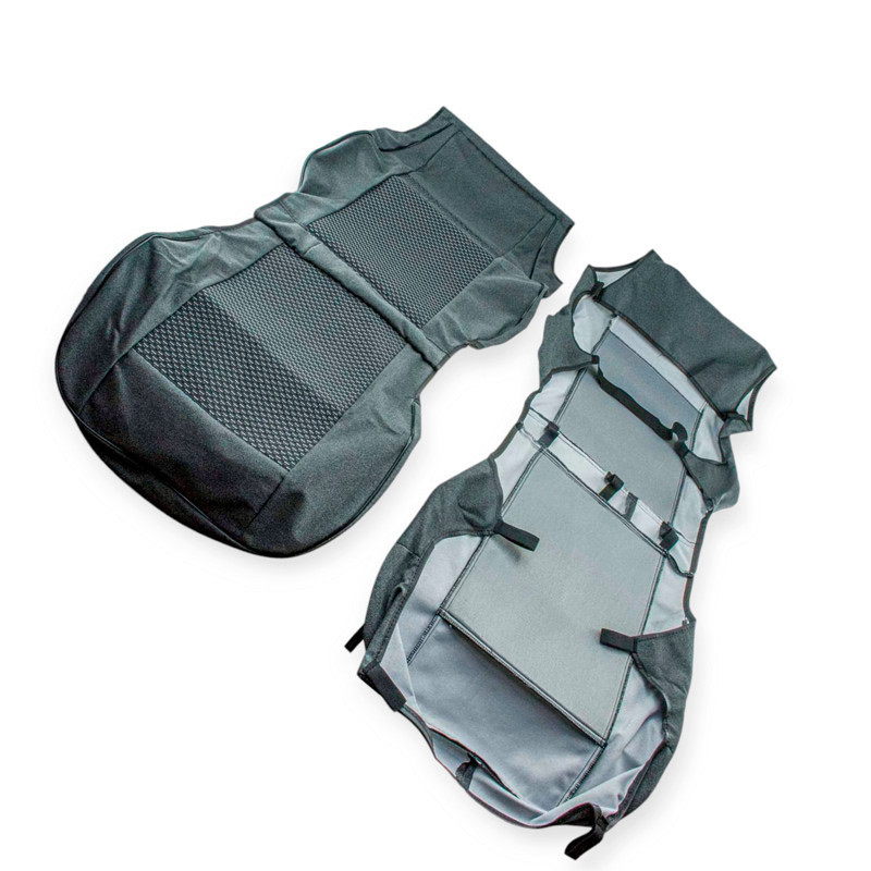 Майки 1+1 тканина сірі (закритий торець) гобелен Вінниця VinArPo передні Мукачево - фото 1