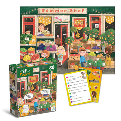 Пазл DoDo Шукай та знаходь Літні смаколики, 80 елементів (300665) Вінниця - фото 2