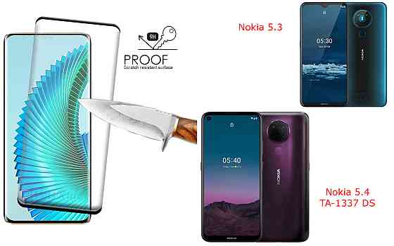 Захисне скло HyperGlass Pro для Nokia 5.3, Nokia 5.4 TA-1337 DS – максимальна чутливість та захист Київ
