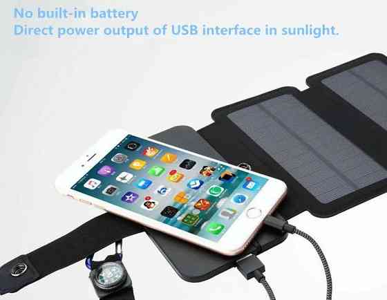 Портативний зарядний пристрій на сонячних батареях Kernuap SunPower 10 Вт Вінниця